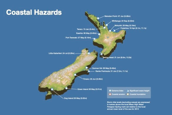 Natural Hazards Platform magazine maps @GNS Science