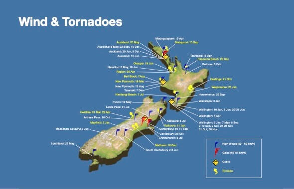 Natural Hazards Platform magazine maps @GNS Science